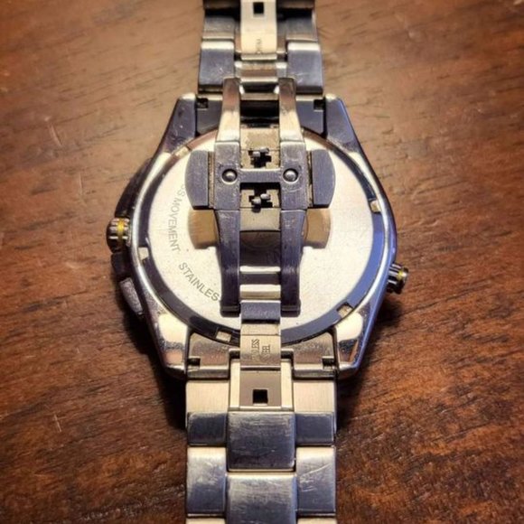 NEEDS BATTERY BMW Motorsport M Power Racing Carbon Yellow Dakar Sport Watch - Picture 3 of 3